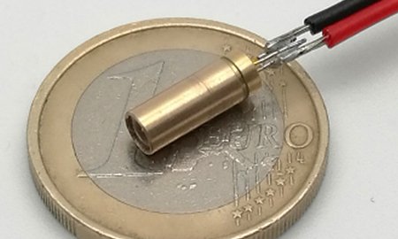 Lasense推出直径3.7mm的新型微绿色激光模块。